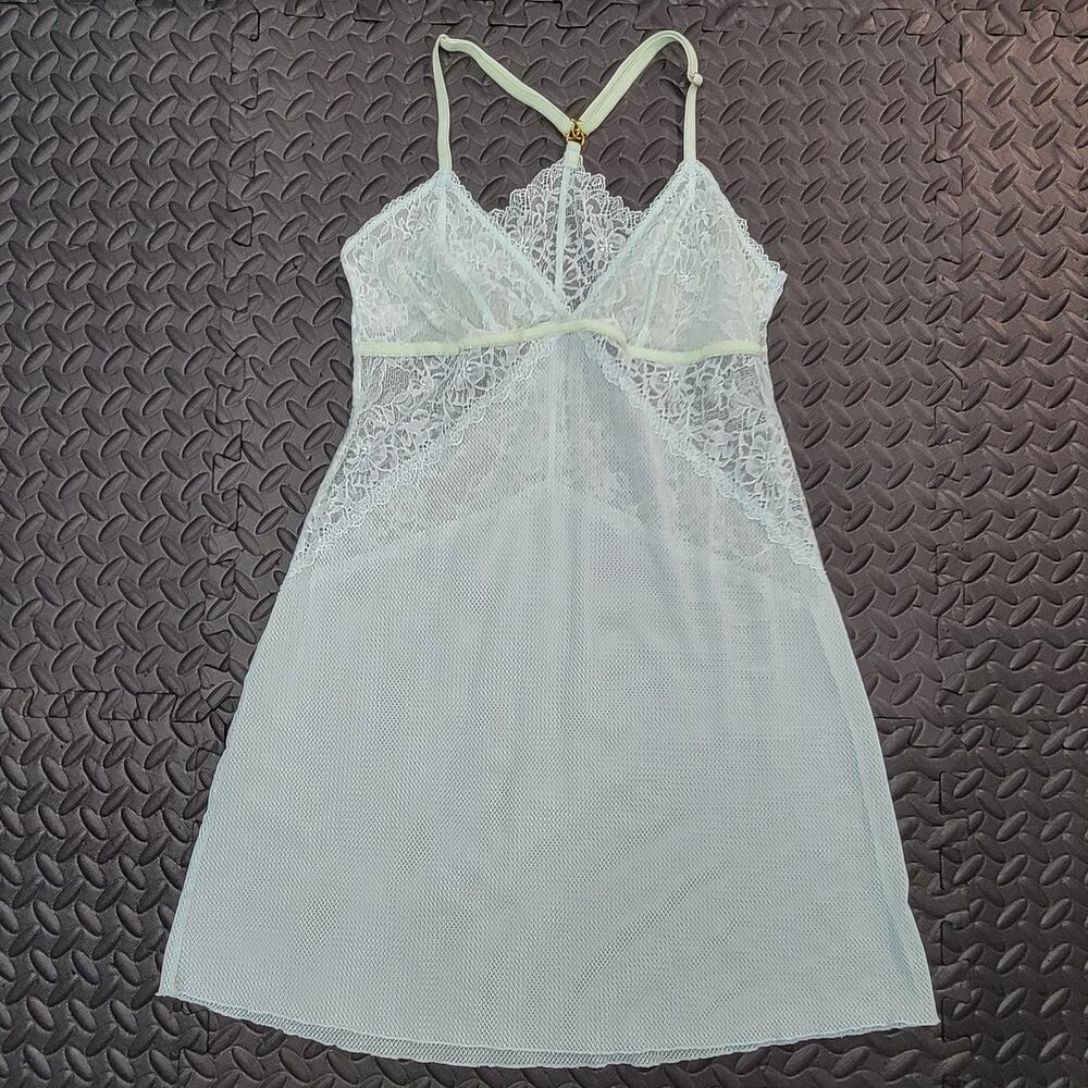 B.tempt'd Babydoll Chemise Medium Romantic Lace Lingerie Coquette